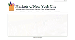 Desktop Screenshot of marketsofnewyork.com